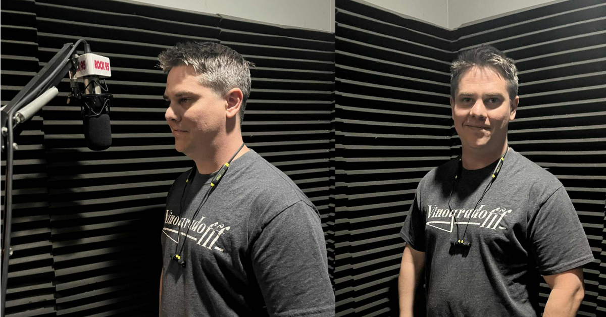 Behind the Mic: Our Visit to Rock 95