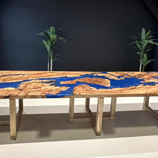 Epoxy River Tables: The Furniture Trend That Flows With Style