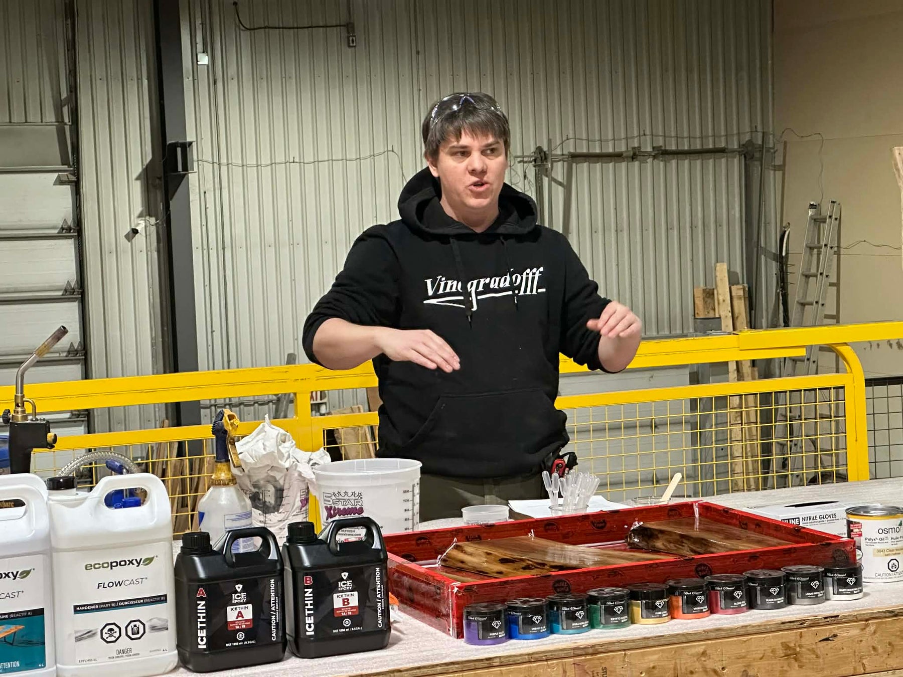 Epoxy Basics Seminar Recap – Saturday, January 24