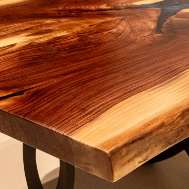 How to Care for and Maintain Live-Edge and Epoxy Furniture