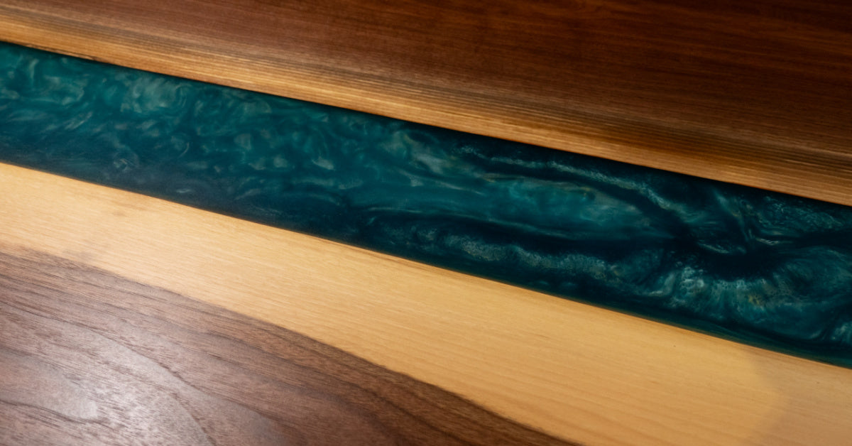 How to Choose the Perfect Epoxy Color for Your River Table