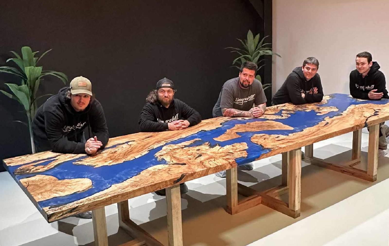 Our Biggest Project Yet: Crafting the Caribbean-Inspired Spalted Maple River Table