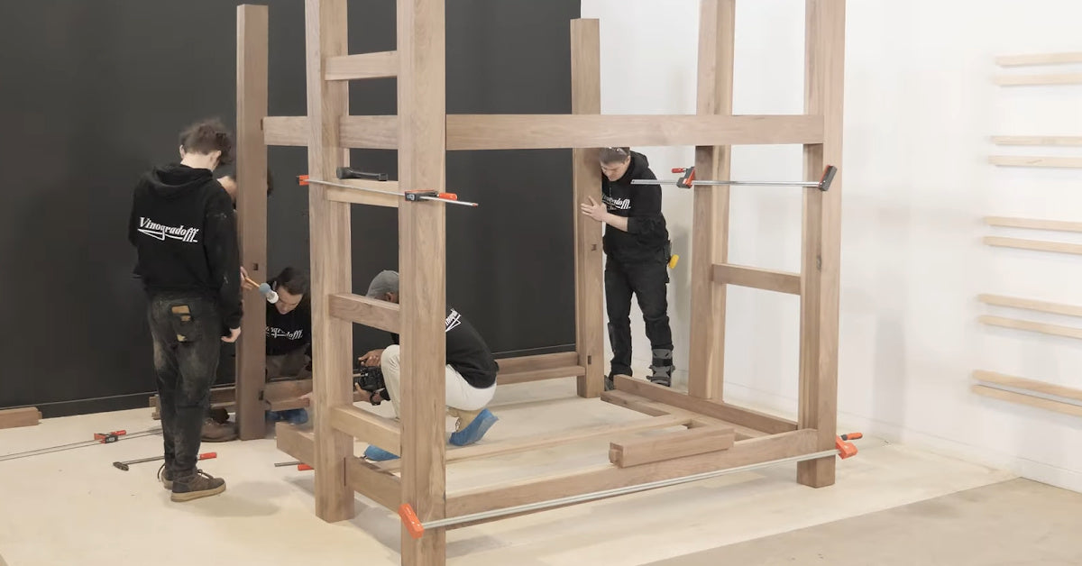 Building a Queen-Size Hardwood Bunk Bed: A Modern Project with Old-School Craftsmanship