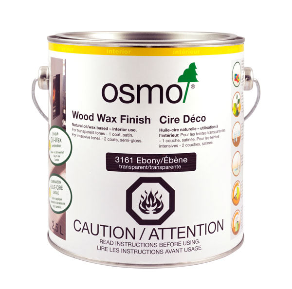 OSMO 3161 Ebony - 2.5 L