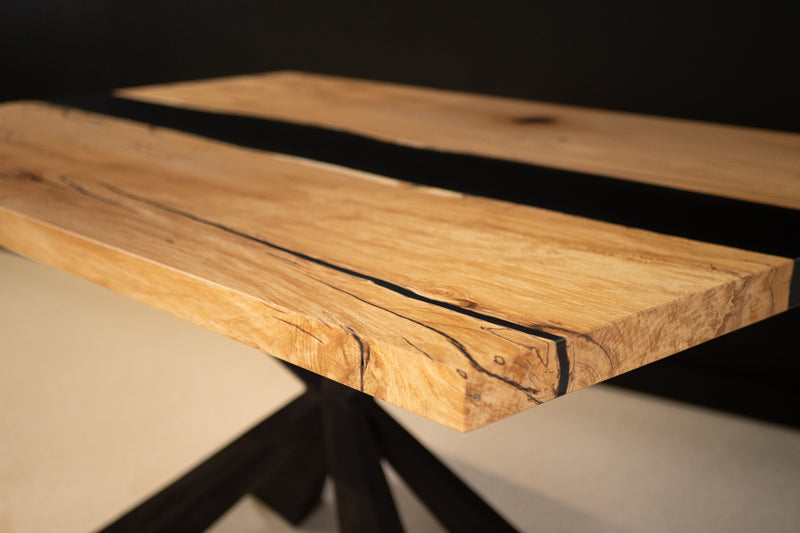 Spalted Maple River Dining Table